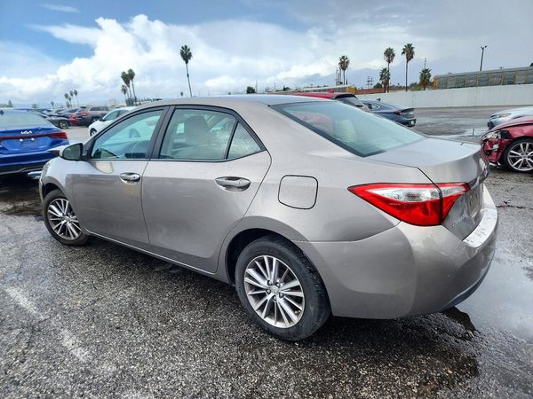 2014 TOYOTA COROLLA L/LE — DSRA