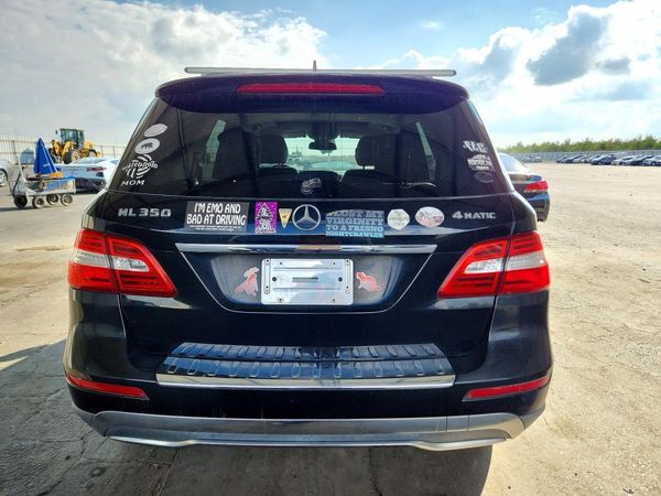 2012 MERCEDES-BENZ ML ML350 4-MATIC — DIRR