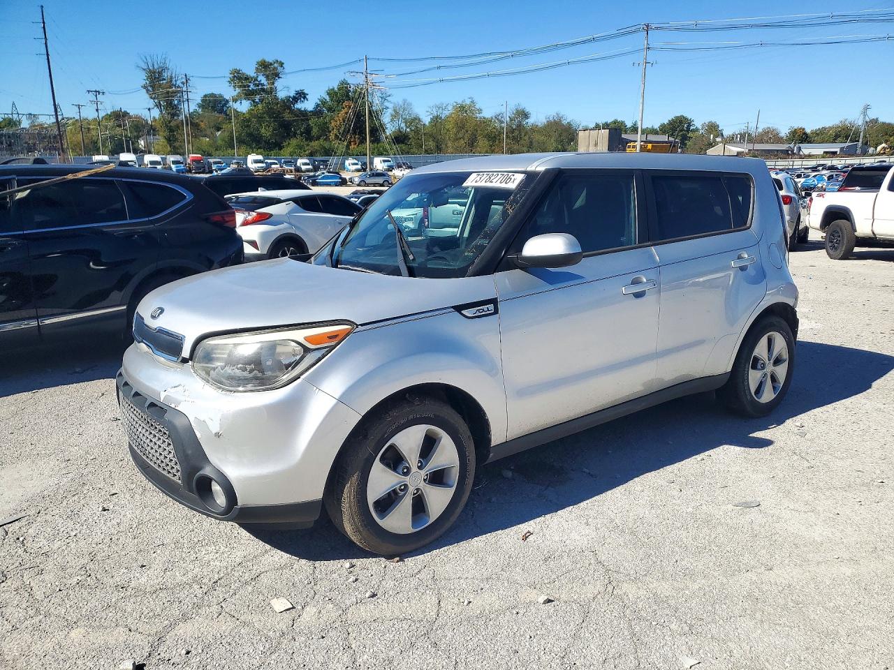 2015 KIA SOUL GL(Middle-low grade) — Front 3/4