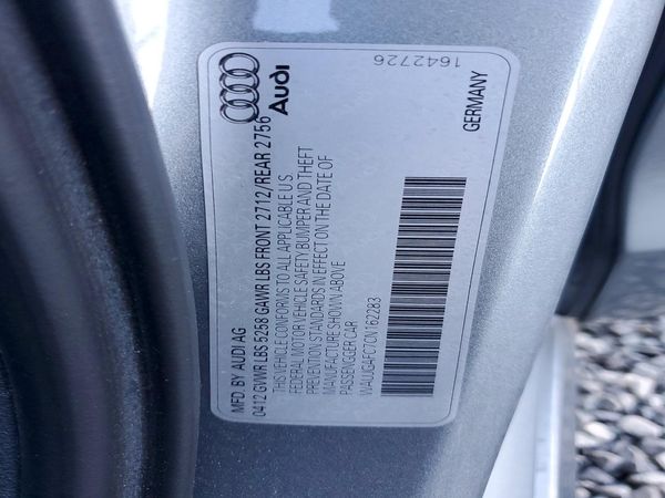 2012 AUDI A6 quattro Prestige — VINS