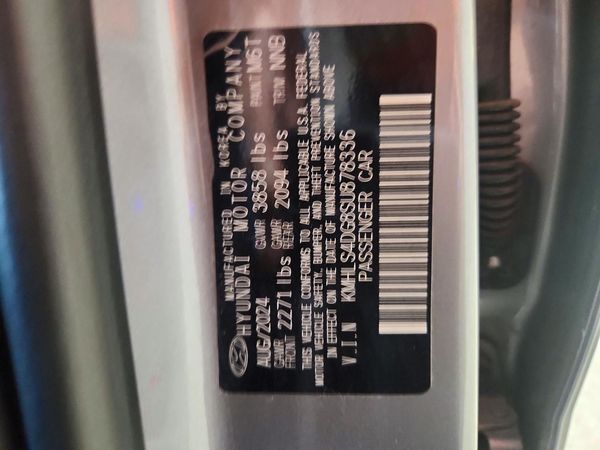 2025 HYUNDAI ELANTRA SEL Convenience — VINS