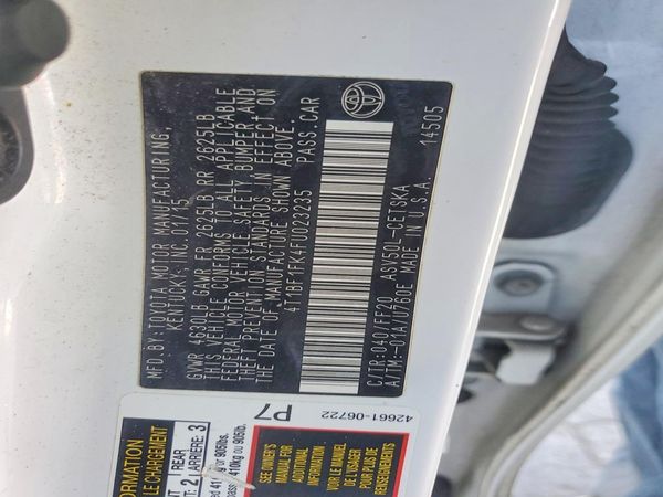 2015 TOYOTA CAMRY