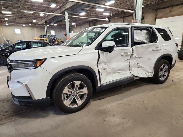 2025 HONDA PILOT EX-L, EX-L HPD — Front 3/4