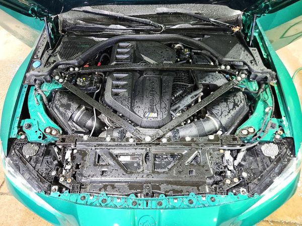 2023 BMW M4 M4 xDrive Competition — Engine bay