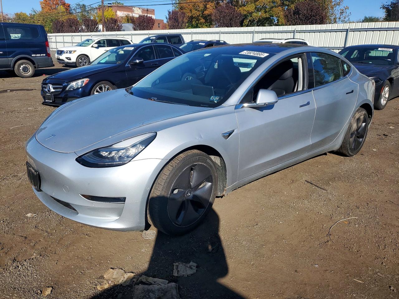 2018 TESLA MODEL 3 — Front 3/4