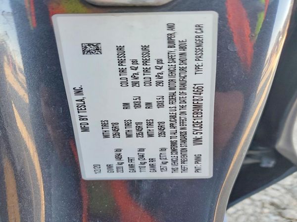 2021 TESLA MODEL 3
