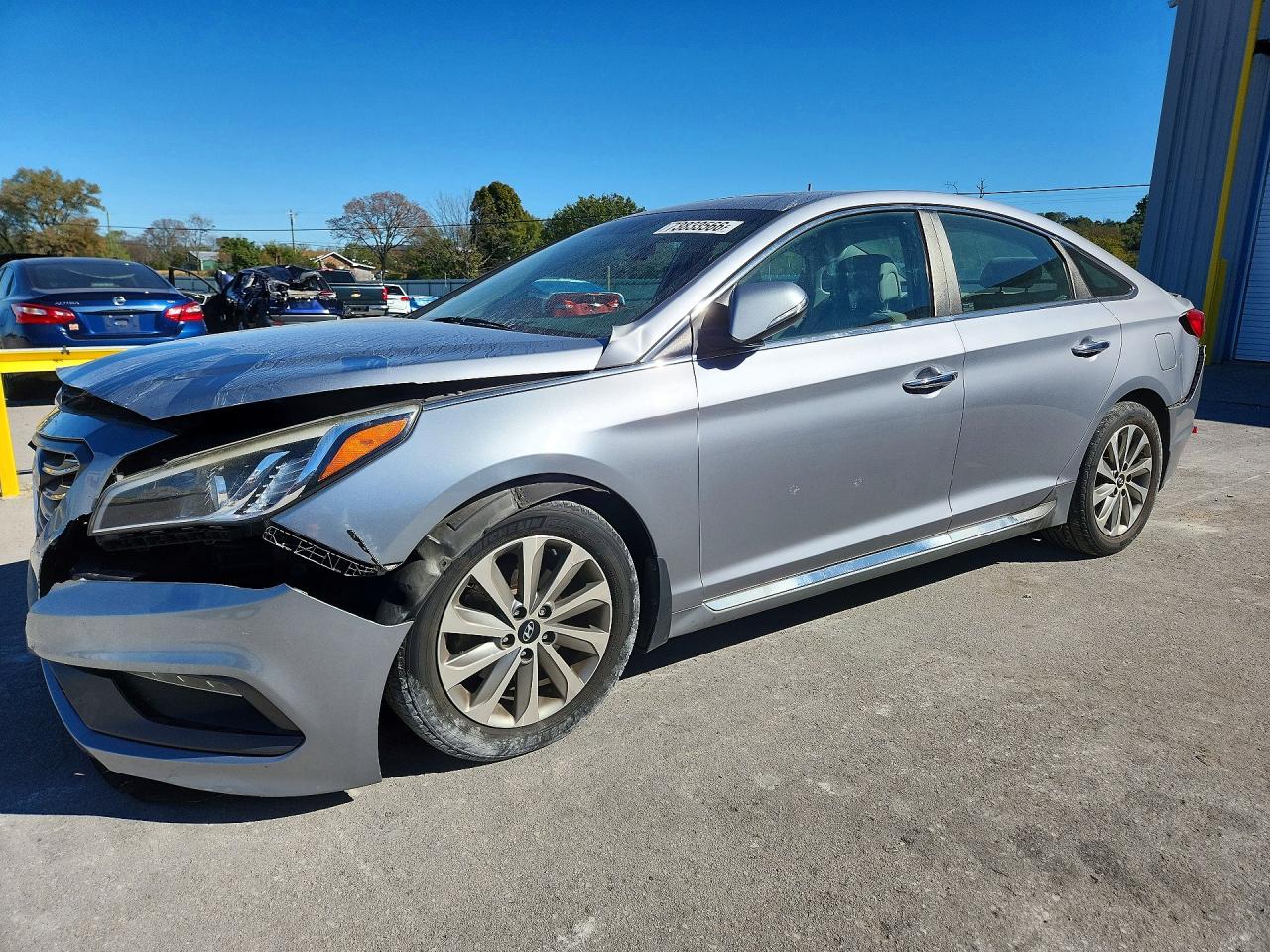 2017 HYUNDAI SONATA — Front 3/4