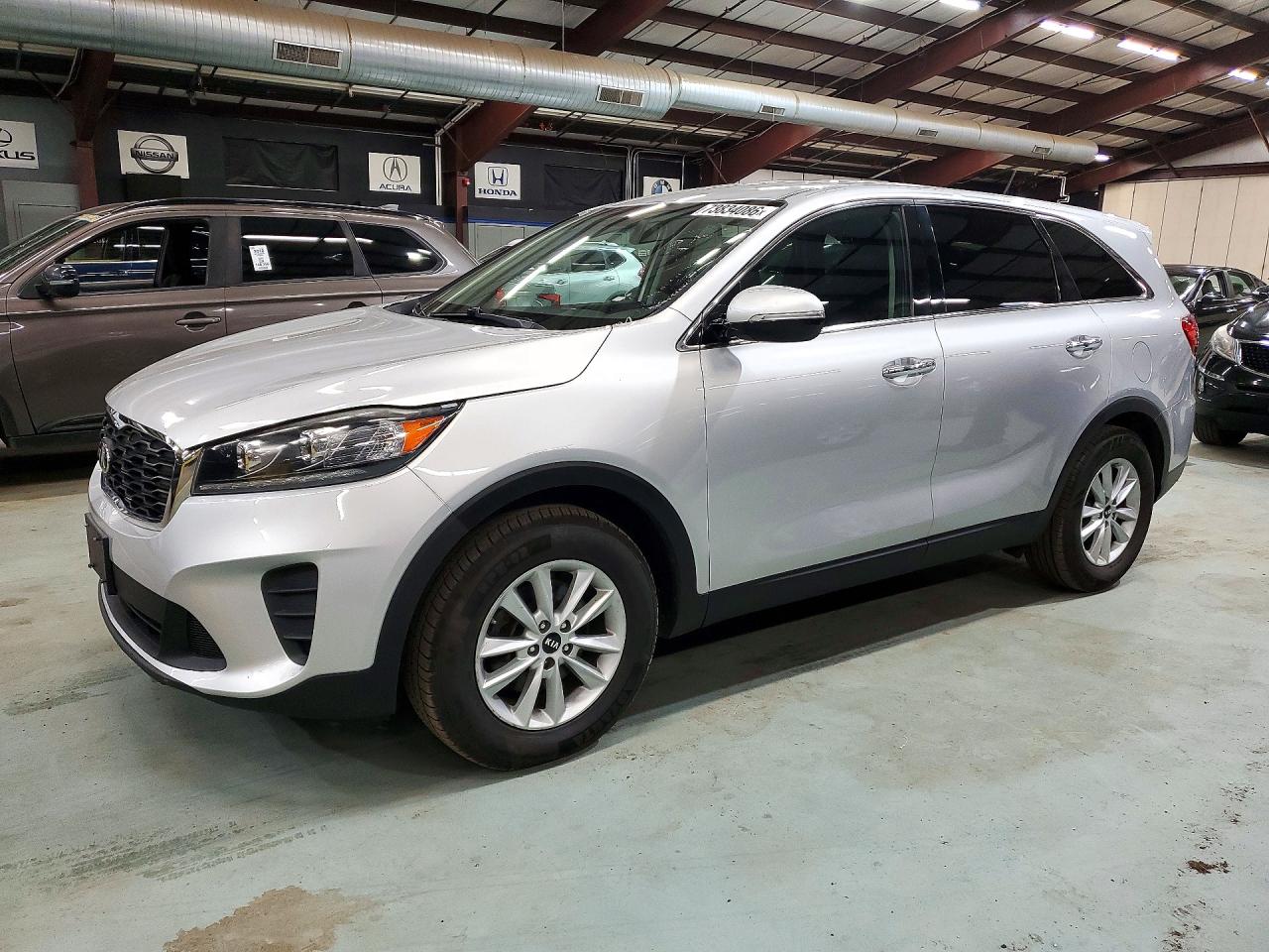 2019 KIA SORENTO L, LX, S — Front 3/4