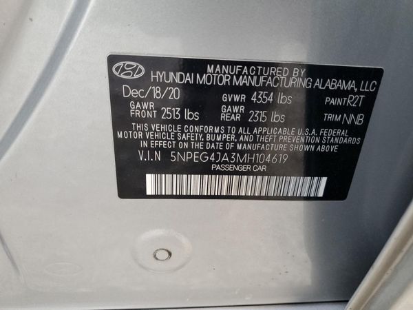 2021 HYUNDAI SONATA