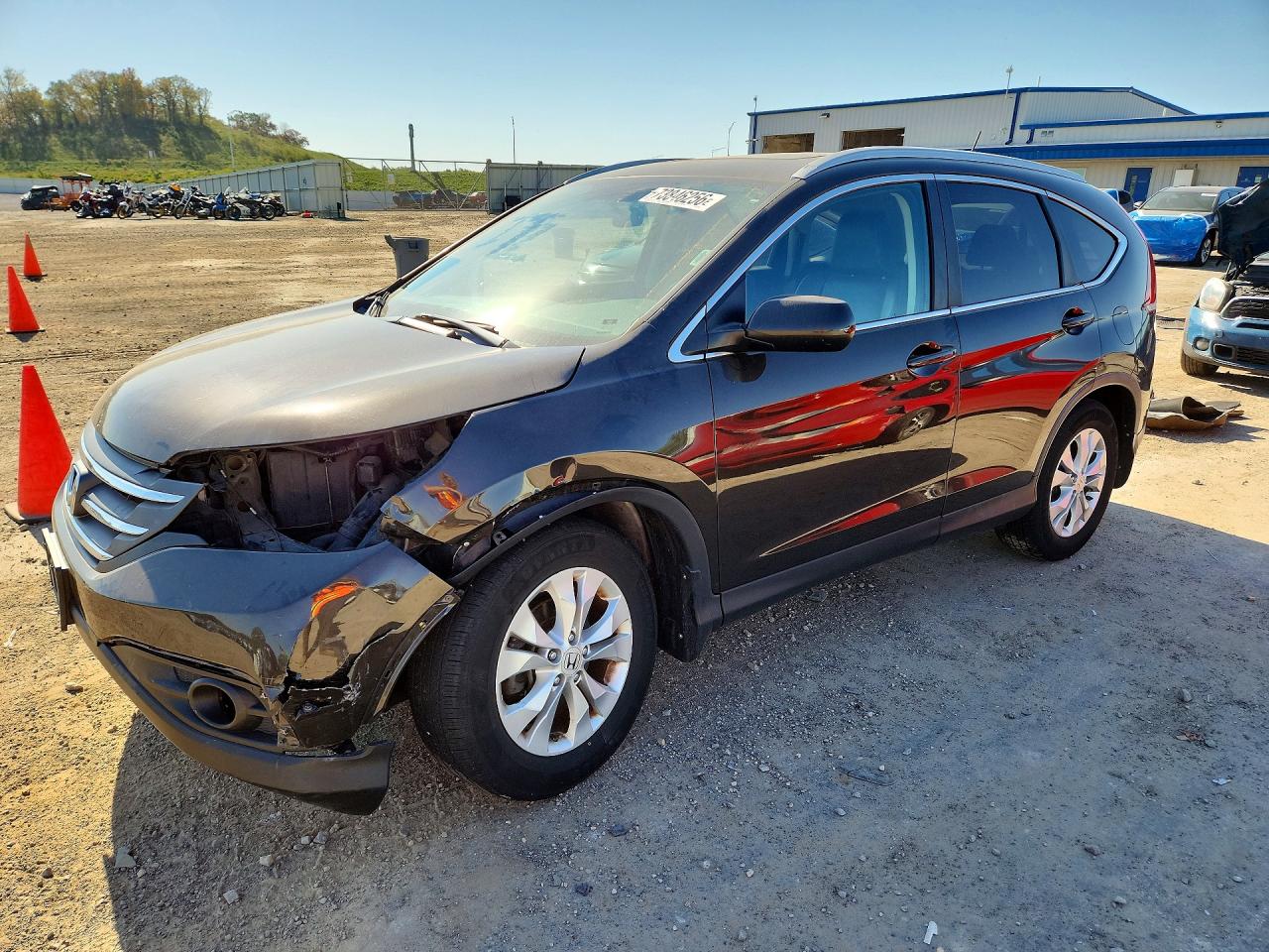2013 HONDA CRV EX-L — Front 3/4