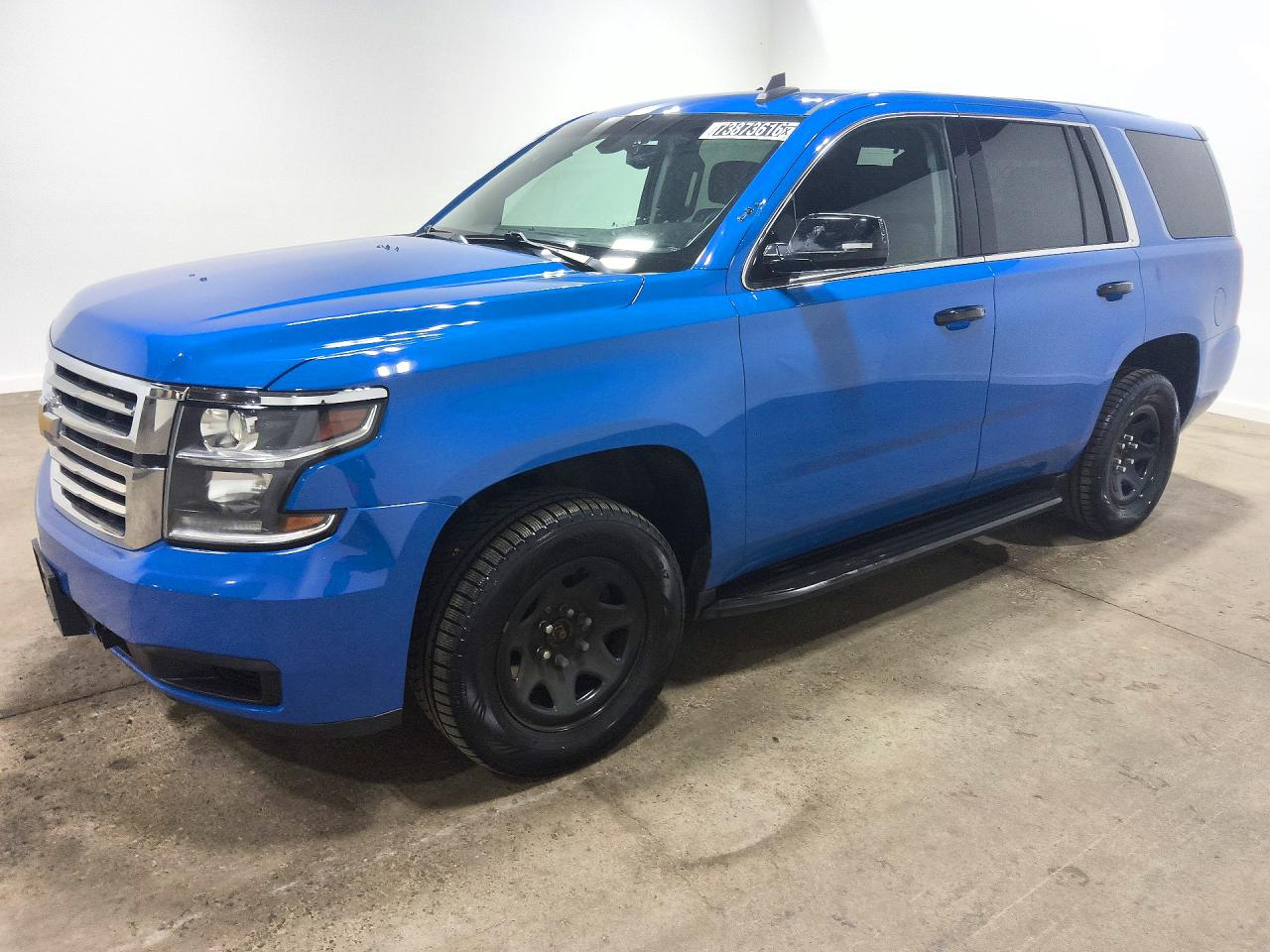 2020 CHEVROLET TAHOE Police Vehicle — Front 3/4