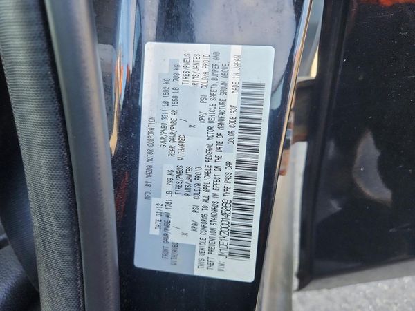 2012 MAZDA 2 Sport/GX — VINS