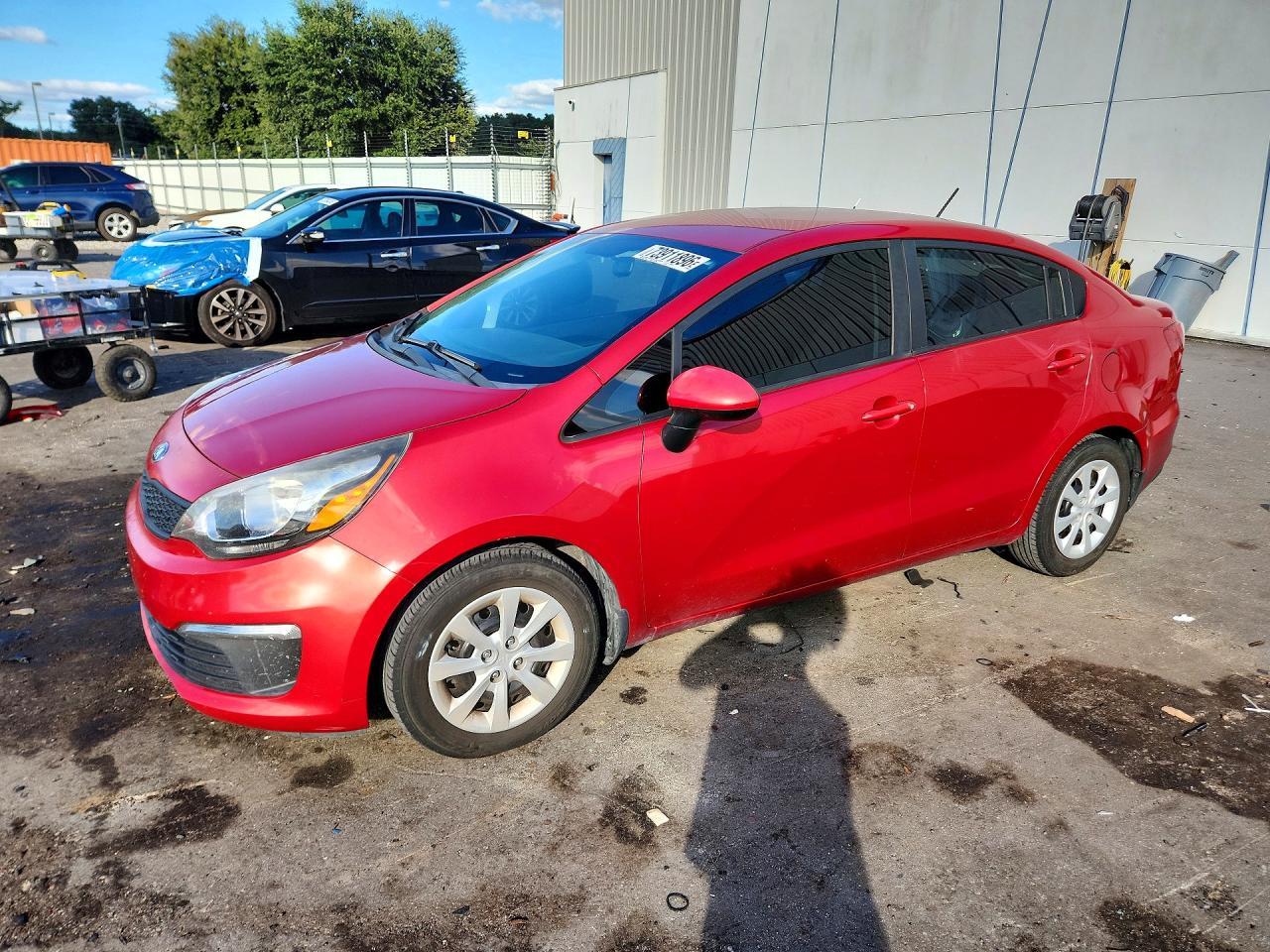 2017 KIA RIO LX — Front 3/4