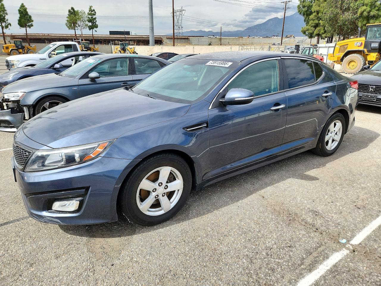 2015 KIA OPTIMA GL - Middle-low — Front 3/4