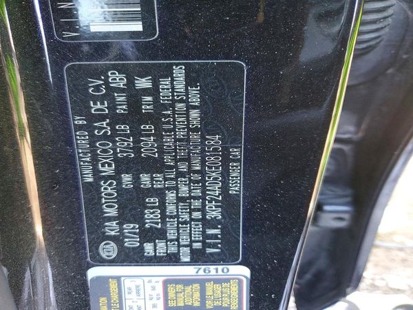 2019 KIA FORTE FE/LX/LXS