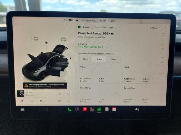 2022 TESLA MODEL Y — ODOM