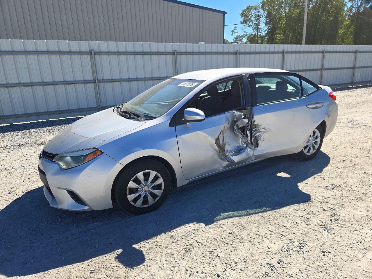 2016 TOYOTA COROLLA L/LE — Front 3/4