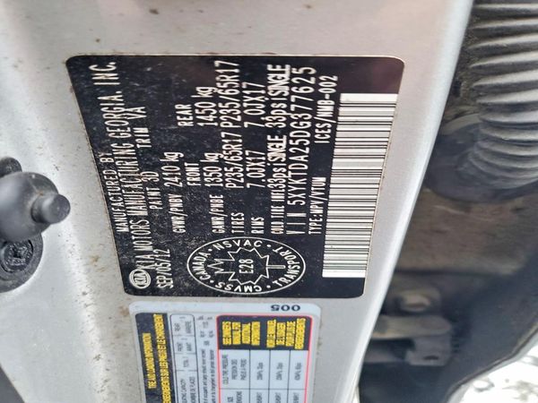 2013 KIA SORENTO Base / LX