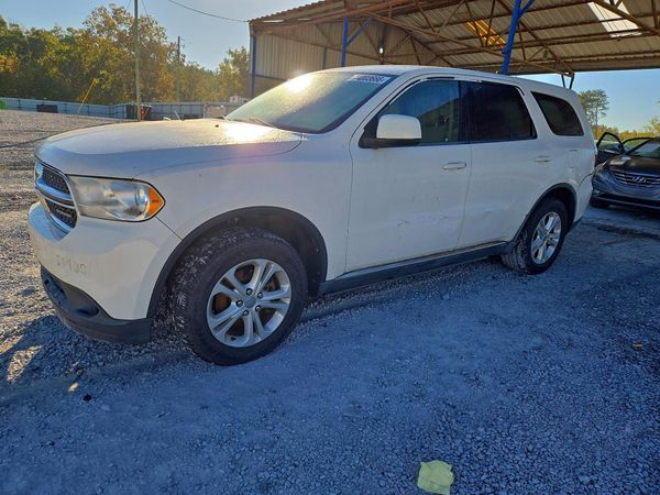 2012 DODGE DURANGO SXT — Front 3/4