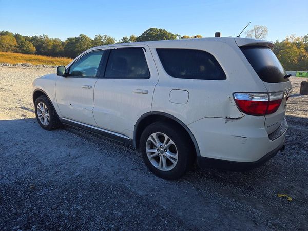 2012 DODGE DURANGO SXT — DSRA