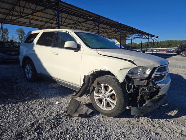2012 DODGE DURANGO SXT — Passenger 3/4