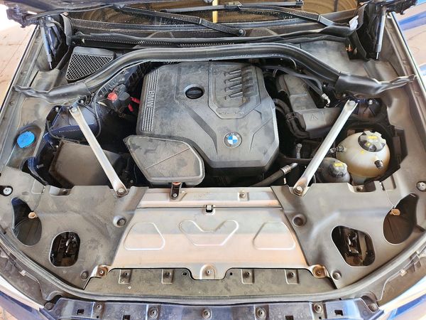 2021 BMW X3 sDrive30i — Engine bay