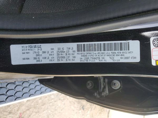 2019 RAM 1500 Laramie