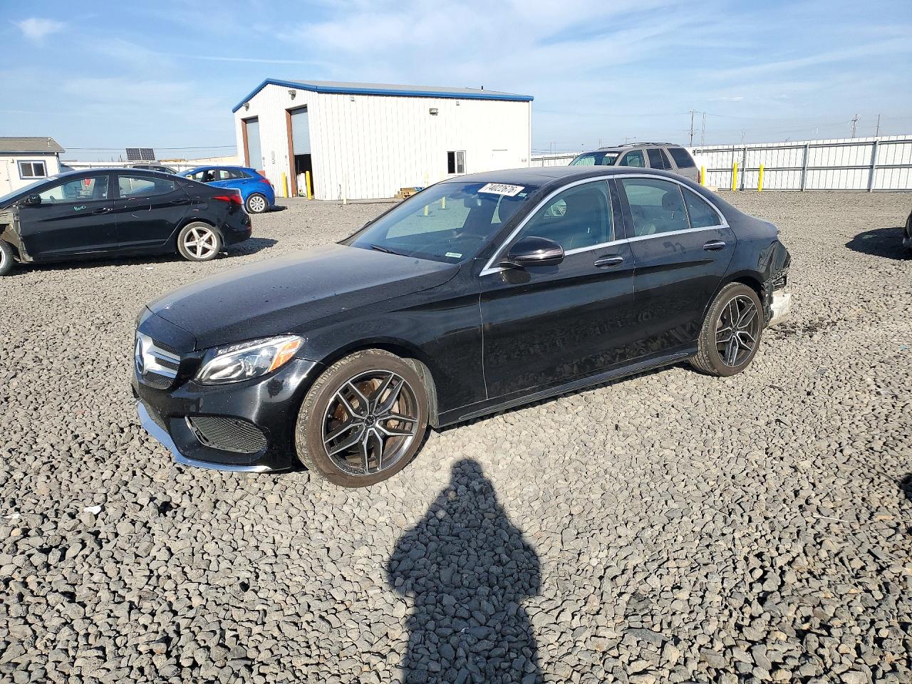 2015 MERCEDES-BENZ C 4-MATIC — Front 3/4
