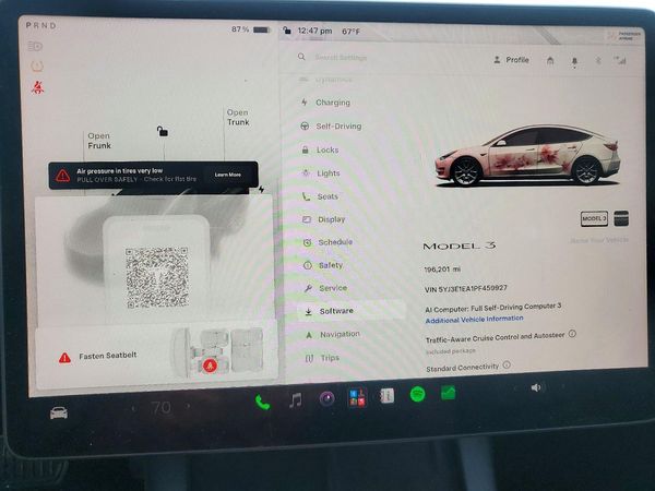 2023 TESLA MODEL 3 — ODOM