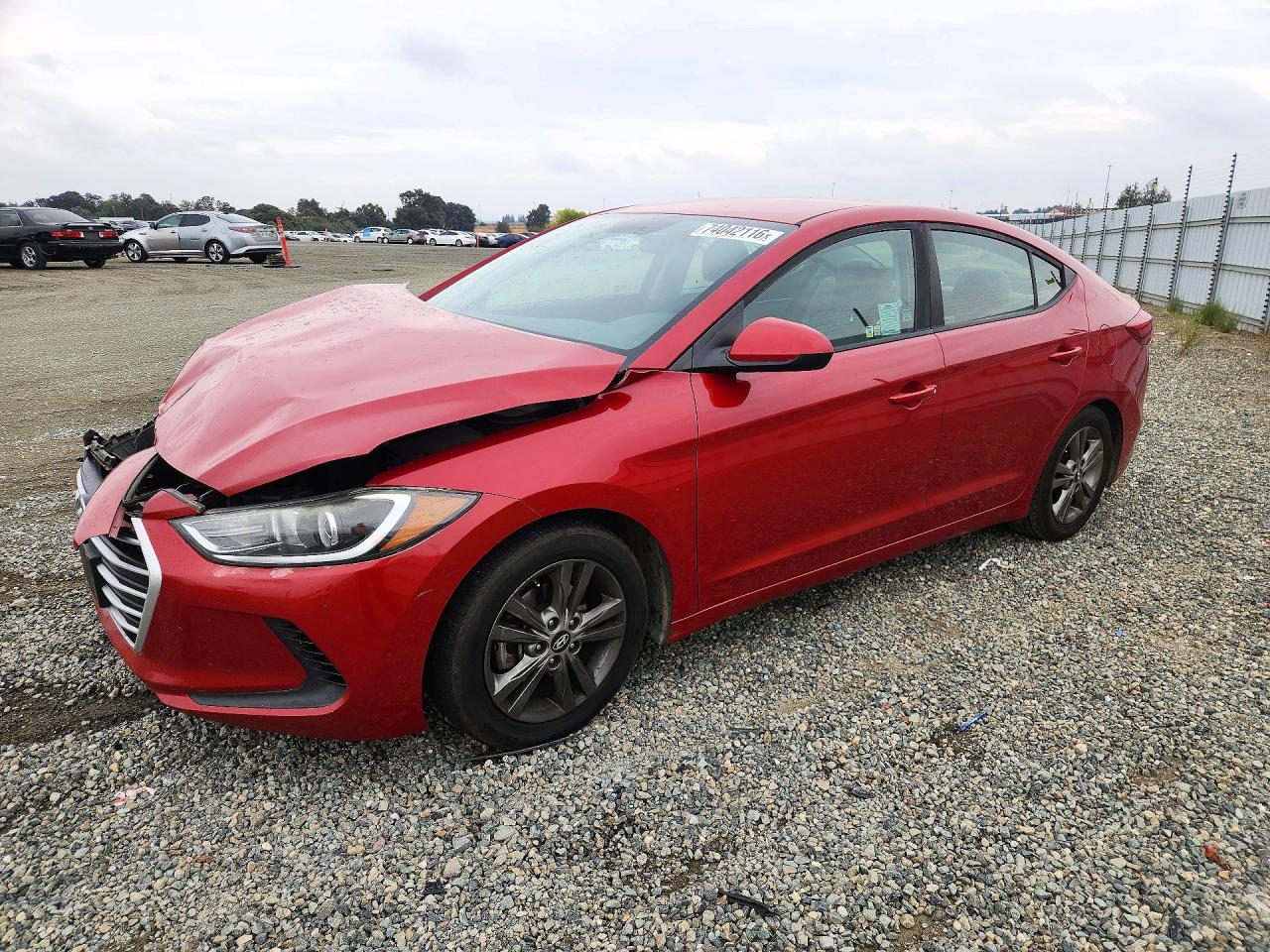 2018 HYUNDAI ELANTRA — Front 3/4