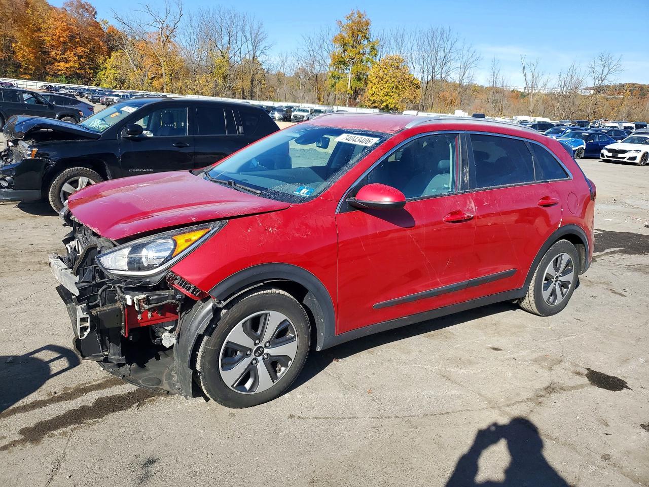 2018 KIA NIRO FE (HEV), LX (HEV) — Front 3/4