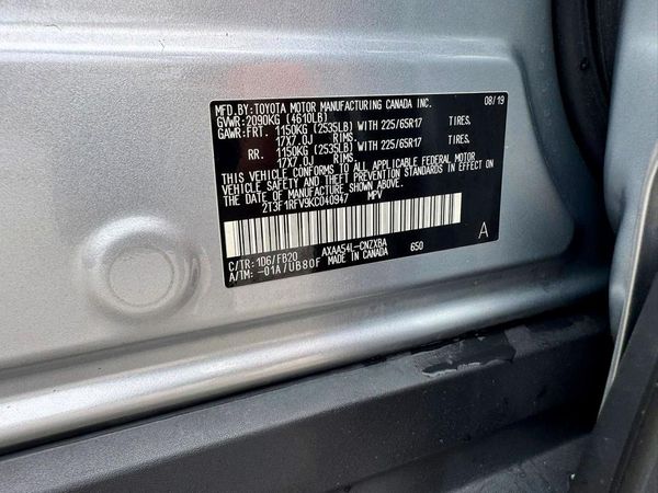2019 TOYOTA RAV4 LE
