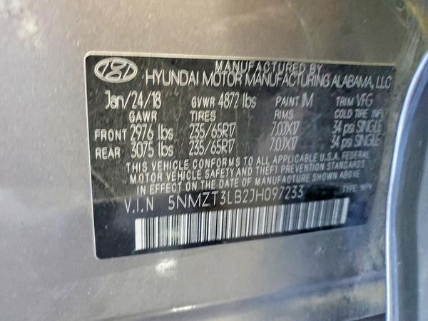 2018 HYUNDAI SANTA FE SPORT