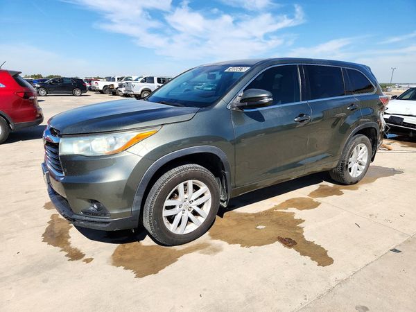 2015 TOYOTA HIGHLANDER Base/Hybrid — Front 3/4