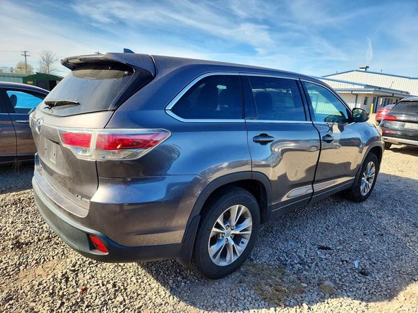 2014 TOYOTA HIGHLANDER Base/Hybrid — PSRA