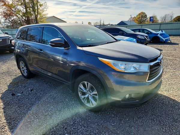 2014 TOYOTA HIGHLANDER Base/Hybrid — Passenger 3/4