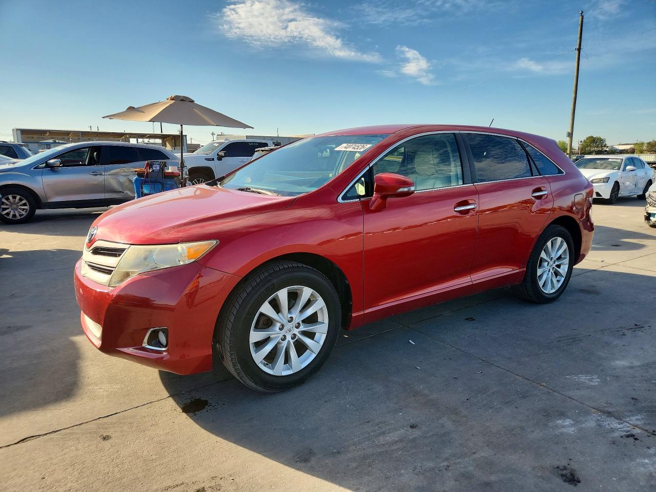 2014 TOYOTA VENZA XLE — Front 3/4