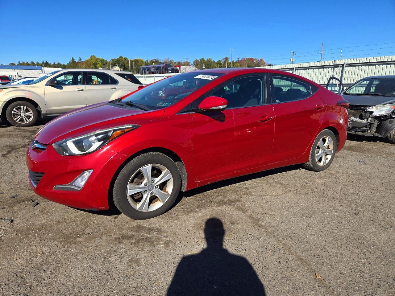 2016 HYUNDAI ELANTRA — Front 3/4
