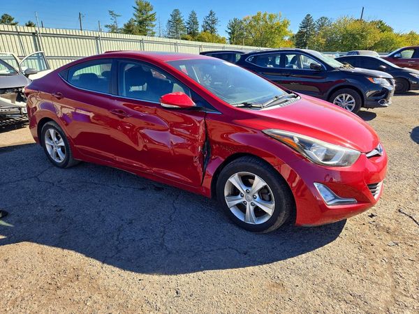 2016 HYUNDAI ELANTRA — Passenger 3/4