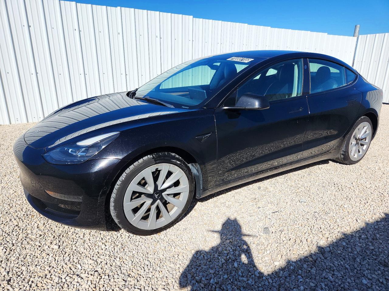 2022 TESLA MODEL 3 — Front 3/4