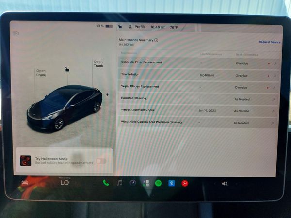 2022 TESLA MODEL 3 — ODOM