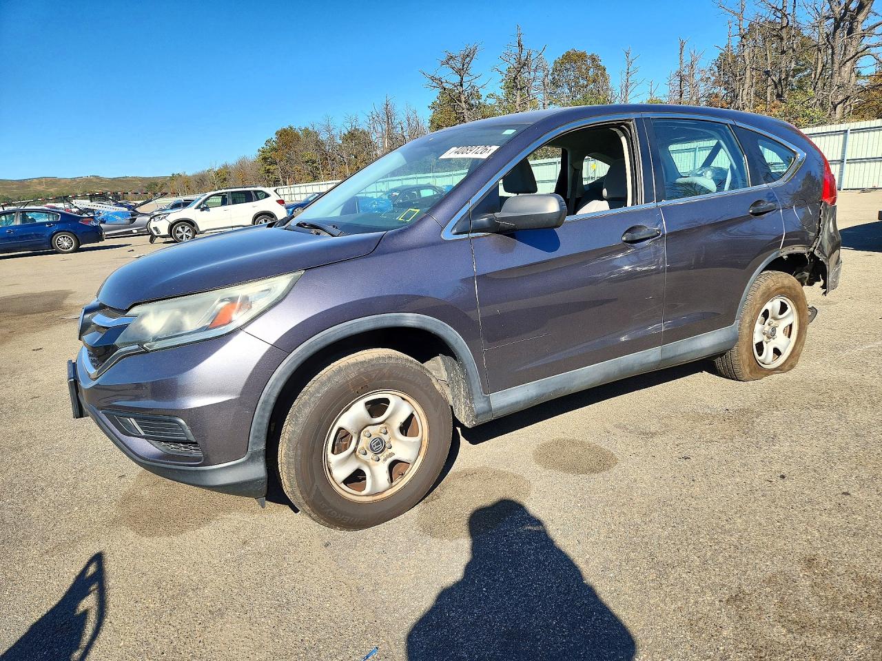 2015 HONDA CRV LX — Front 3/4