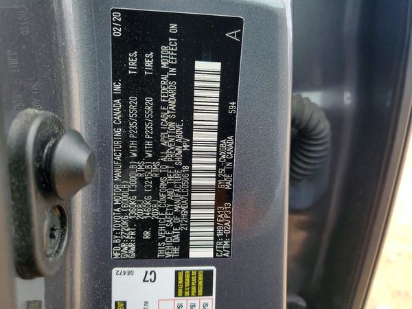 2020 LEXUS RX 450h Premium