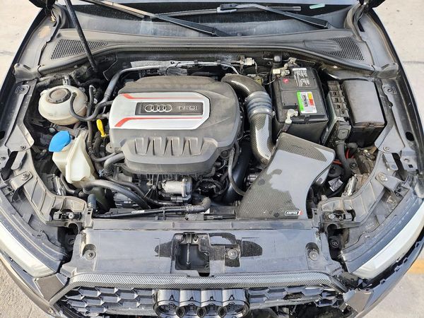2018 AUDI S3 quattro Premium Plus — Engine bay