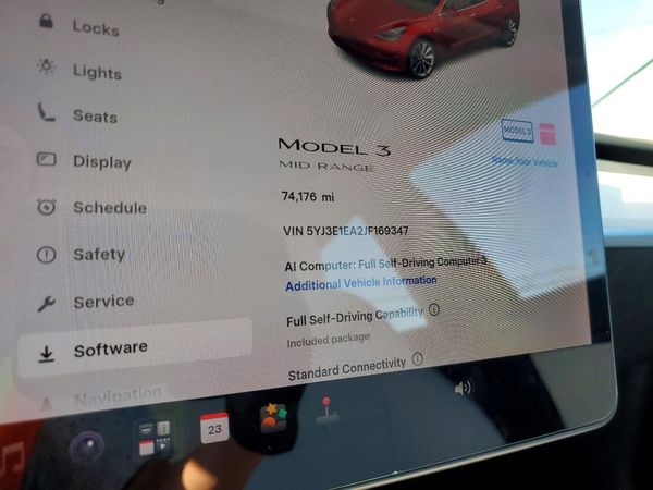 2018 TESLA MODEL 3 — ODOM