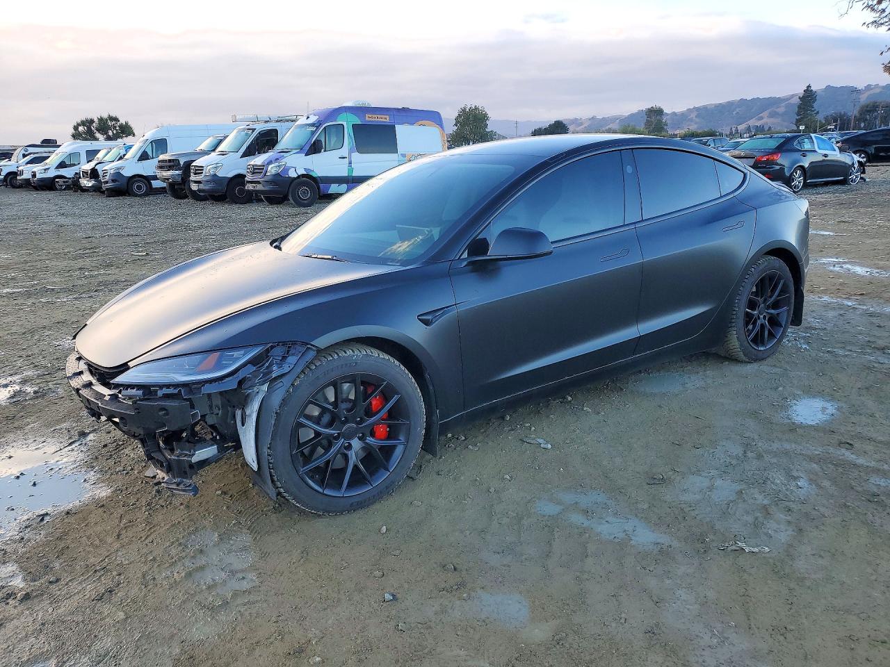 2024 TESLA MODEL 3 — Front 3/4