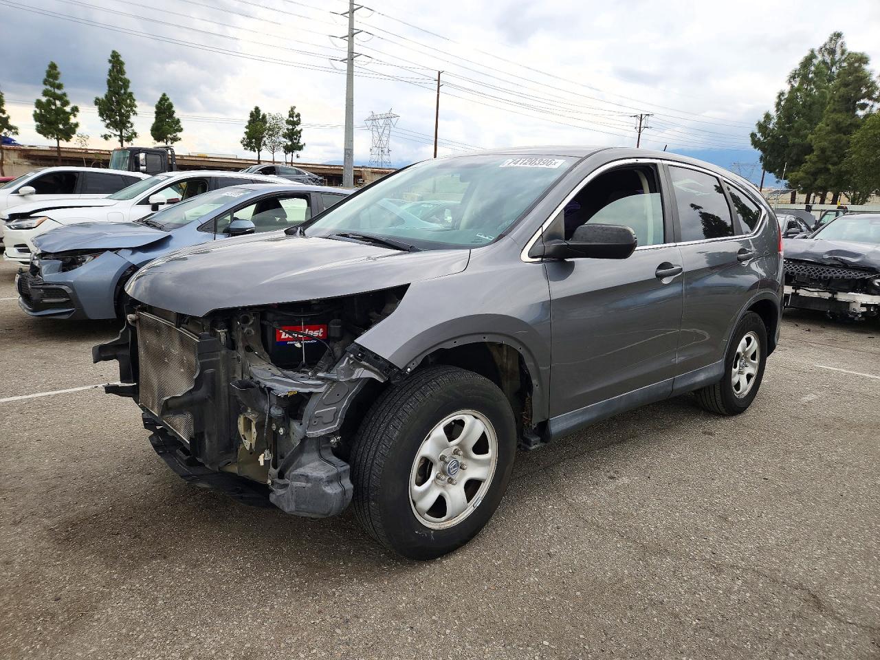 2013 HONDA CRV LX — Front 3/4