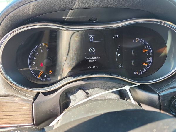 2017 JEEP GRAND CHEROKEE Overland — ODOM