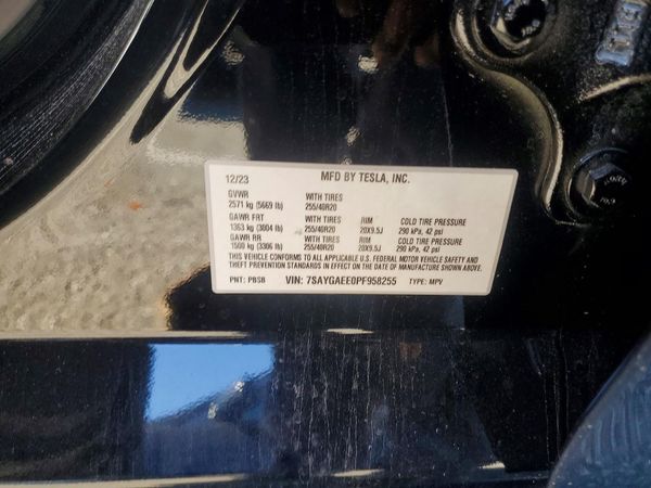 2023 TESLA MODEL Y