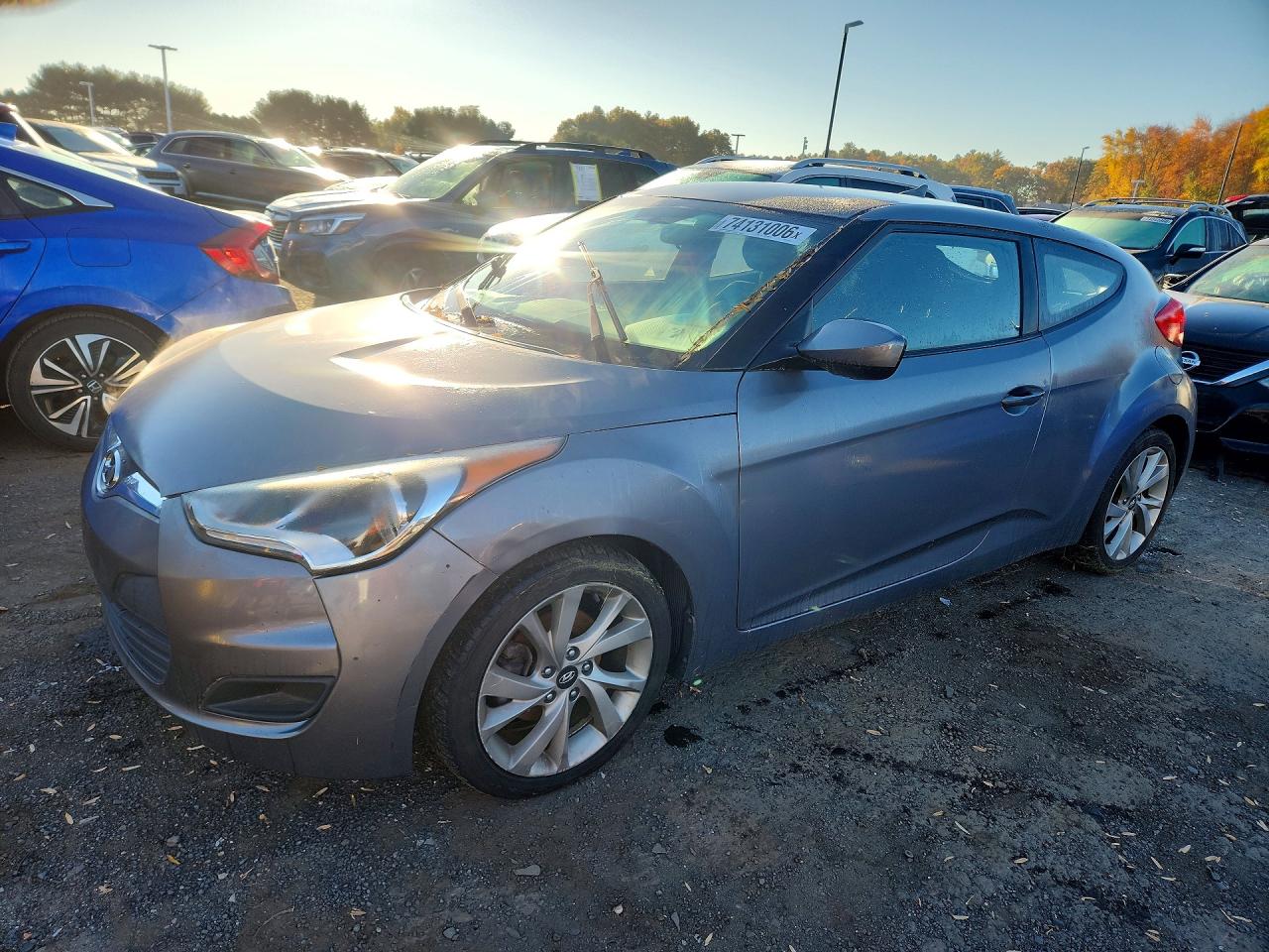 2016 HYUNDAI VELOSTER — Front 3/4